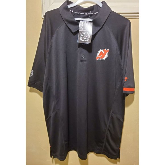 NHL New Jersey Devils Fanatics Polo XL - Picture 1 of 6